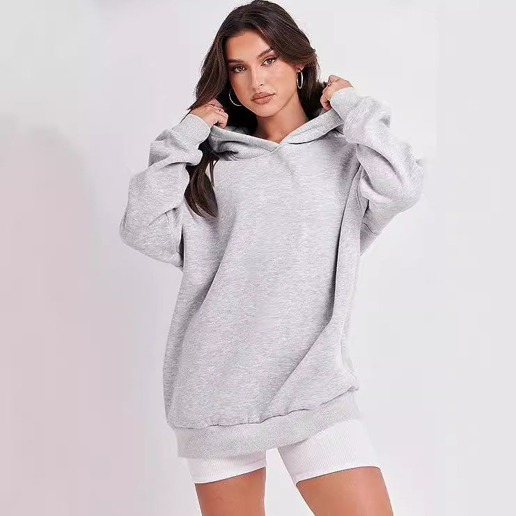 Ladies Comfortable Oversized Sweatshirt Lune London