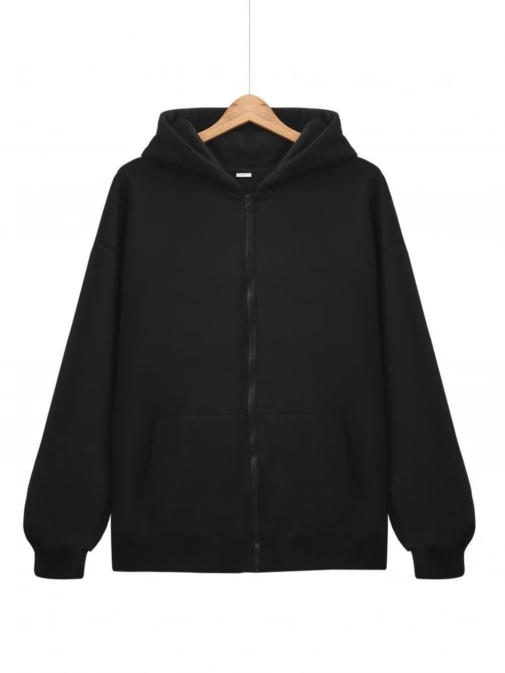 Women's hooded jacket with full zipper and practical pockets Lune London