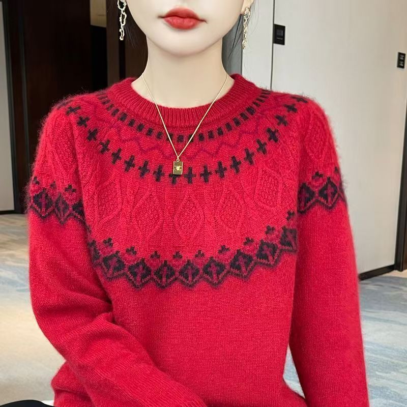 Pull en tricot confortable pour femmes Chic & Stil