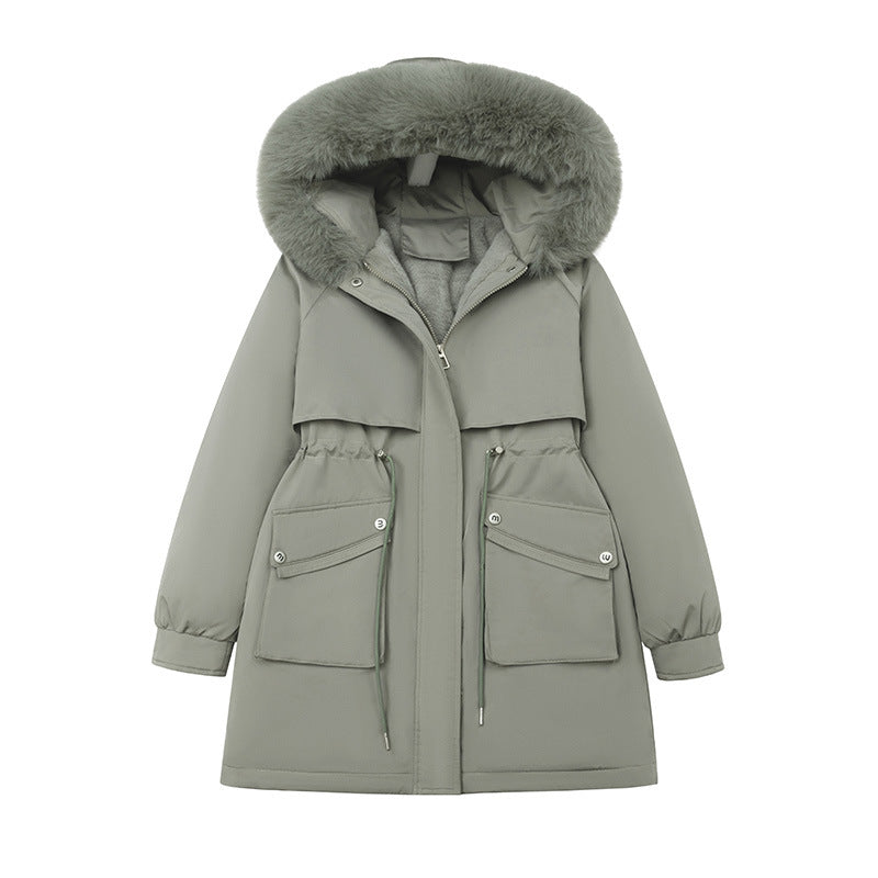Ladies Fashionable Winter Parka with Cozy Inner Lining and Practical Pockets Lune London
