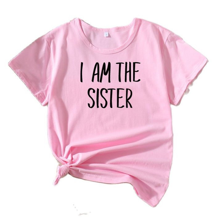 Women Leisure Sister T-shirt Statement Lune London