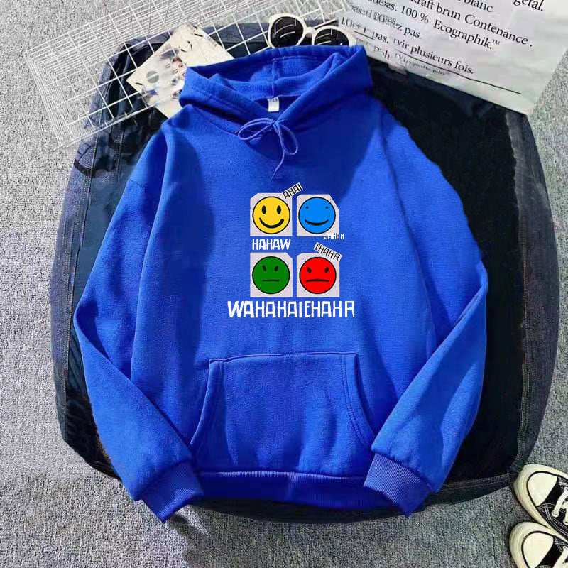 Women’s hoodie with cheerful emoji design Chic & Stil