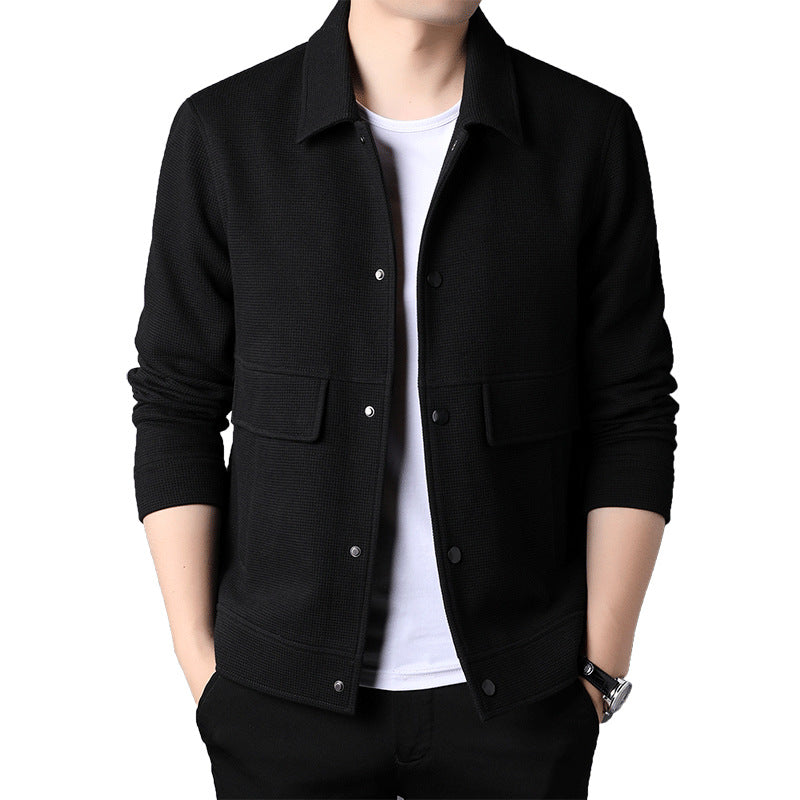 Smart casual jacket for men with practical flap pockets Lune London