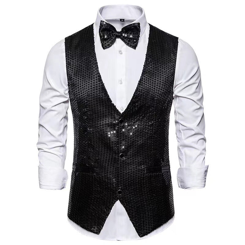 Elegant suit for men with sparkling sequins and a slim fit ideal Lune London