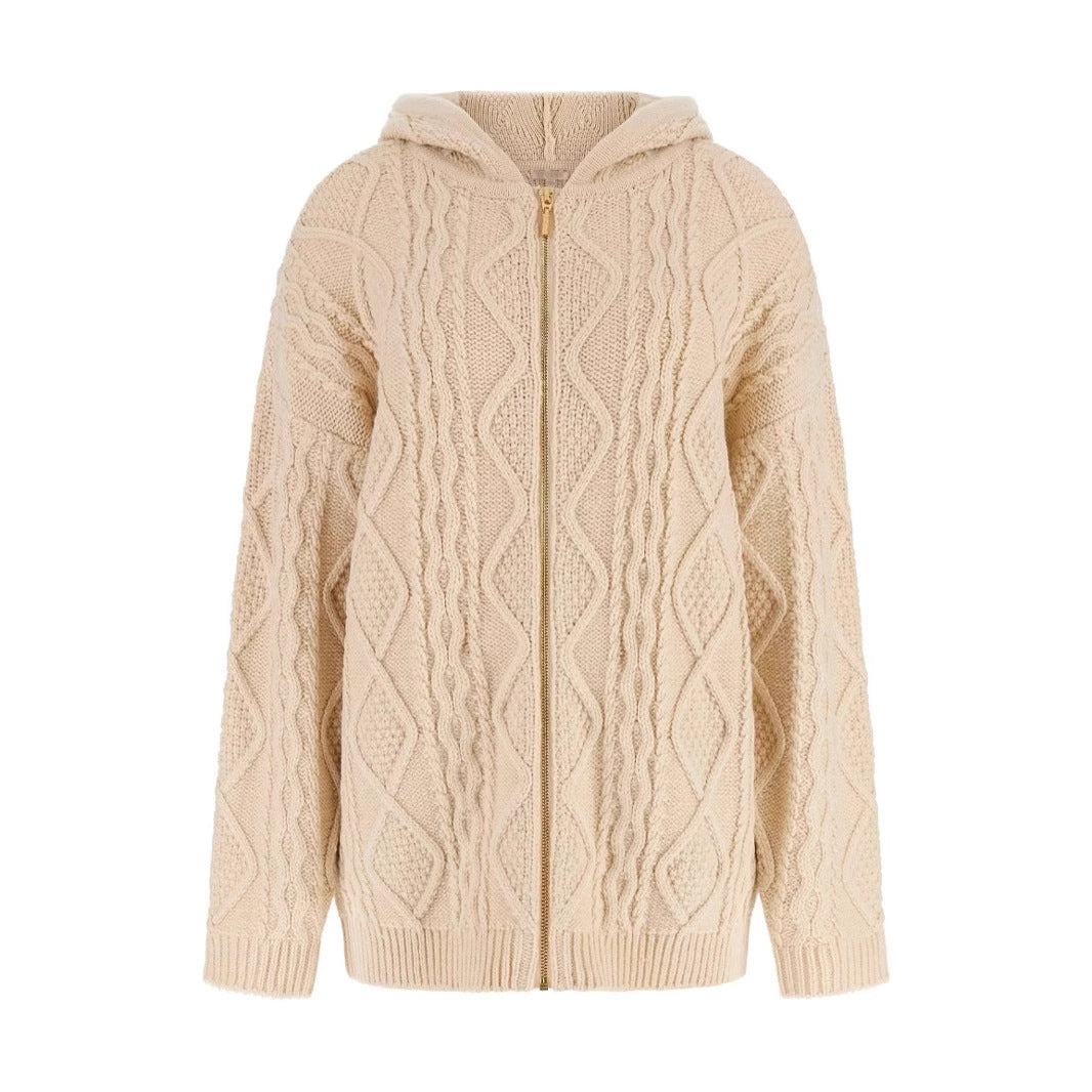 Lune London women's knitted hoodie