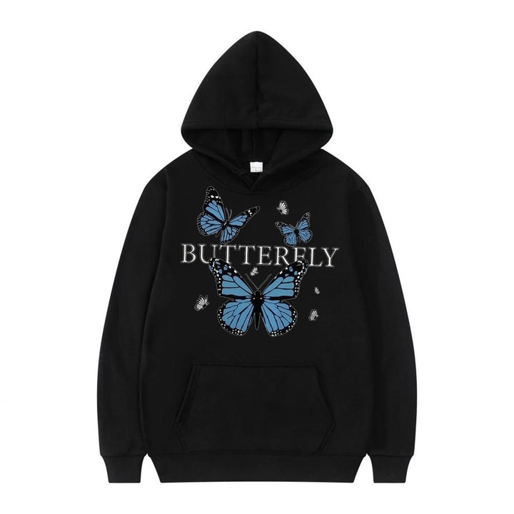 Women's hoodie with butterfly motif Chic & Stil