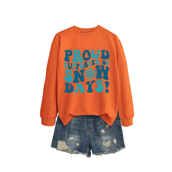 Sweatshirt femme avec imprimé créatif et coupe décontractée Chic & Stil