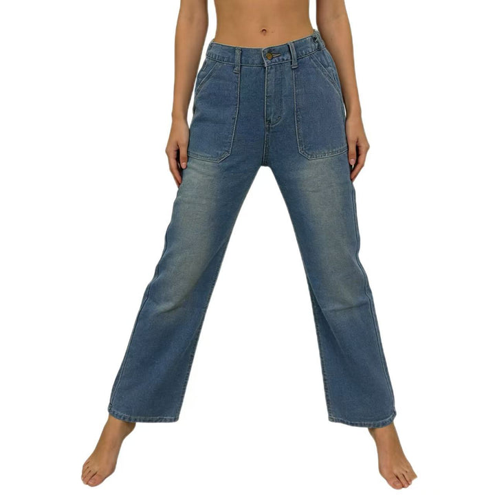 Women's High-Waist Jeans in Vintage Style Lune London