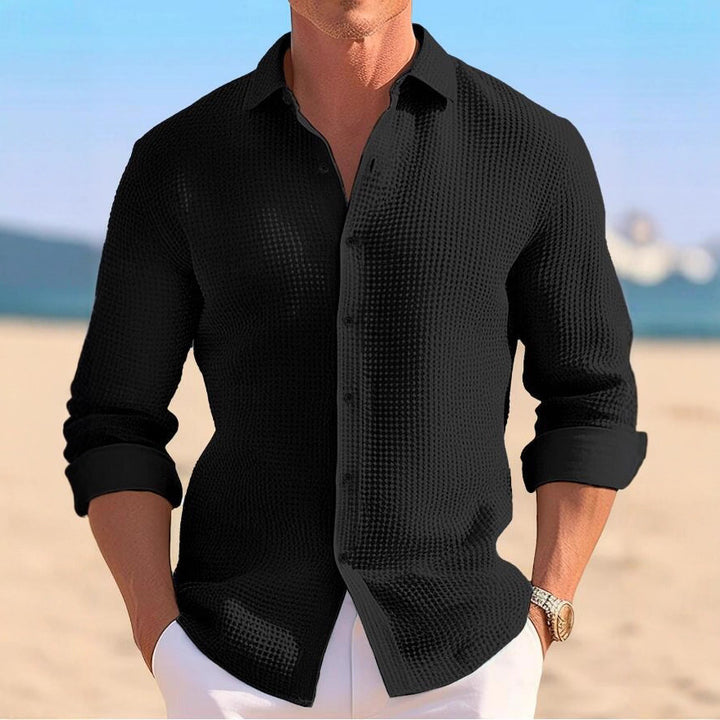 Lightweight structured shirt for men with a modern fit Lune London