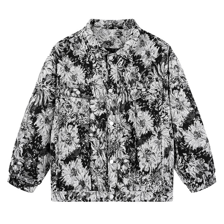 Lune London floral pattern women's bomber jacket