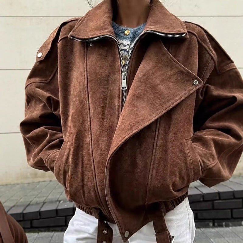 Oversized casual jacket for women made of high-quality material Lune London