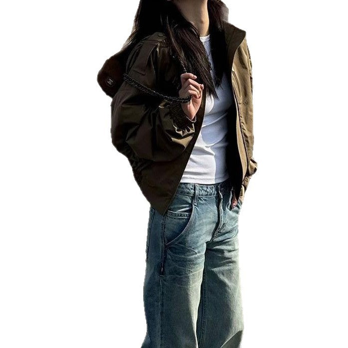 Veste de transition pour femmes avec des manches volumineuses Chic & Stil
