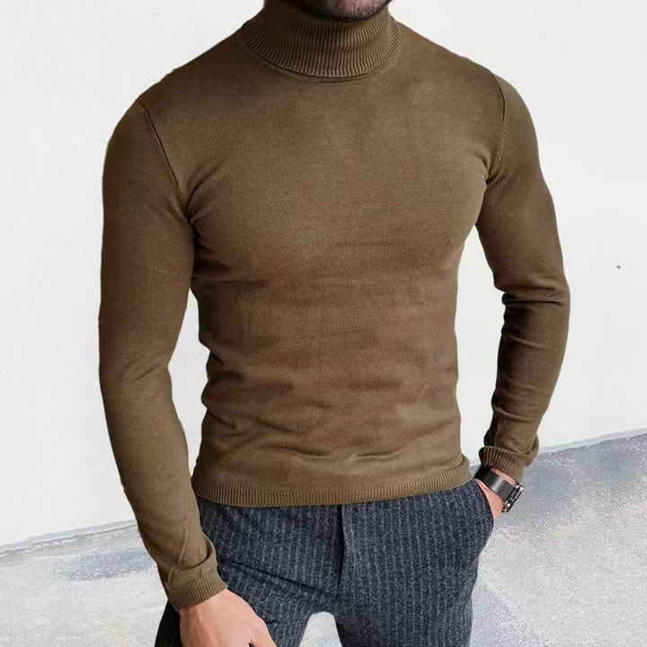 Men's Turtleneck Sweater Made Of High-Quality Cotton with A Pleasant Wearing Feel Lune London