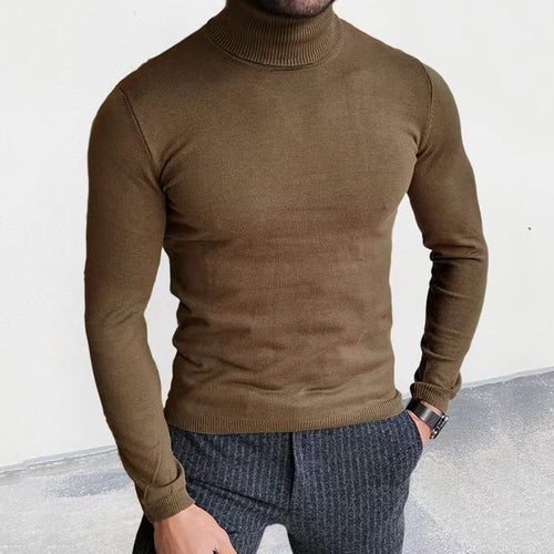 Men's Turtleneck Sweater Made Of High-Quality Cotton with A Pleasant Wearing Feel Lune London