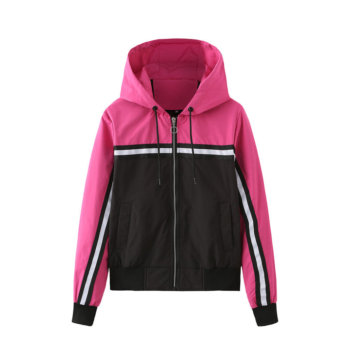 Women's sports jacket with modern stripe elements Lune London