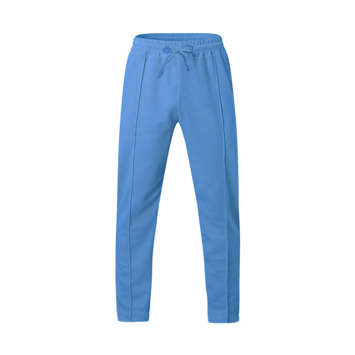 Men's sporty jogger pants with elastic waistband and functional side pockets Lune London