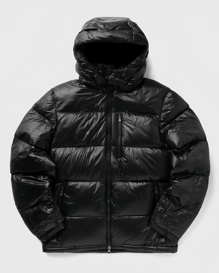Women's insulated winter jacket with removable hood and water-repellent material Lune London