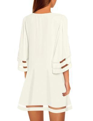 Short-sleeve dress for women with trendy cutouts Lune London