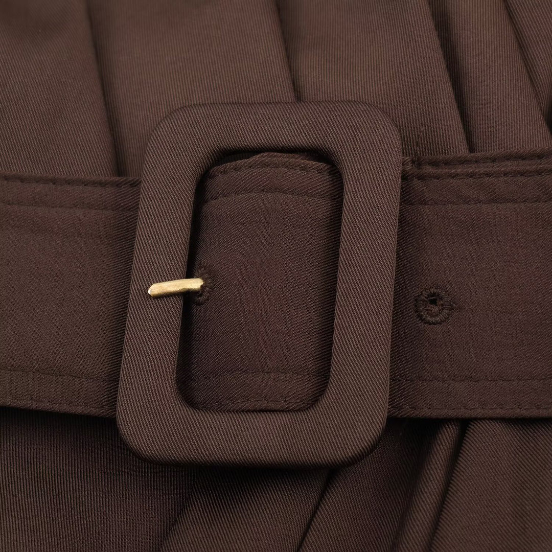 Elegant wrap dress for ladies with belt Lune London