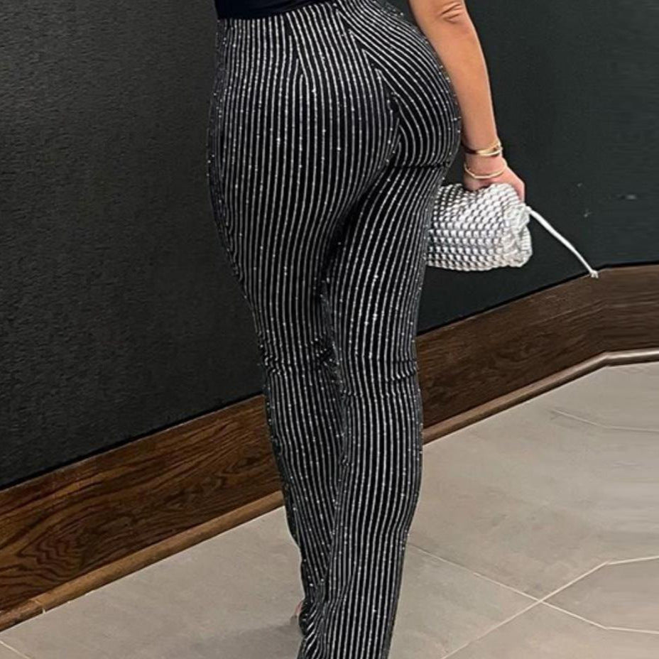 Ladies elegant flared trousers Lune London