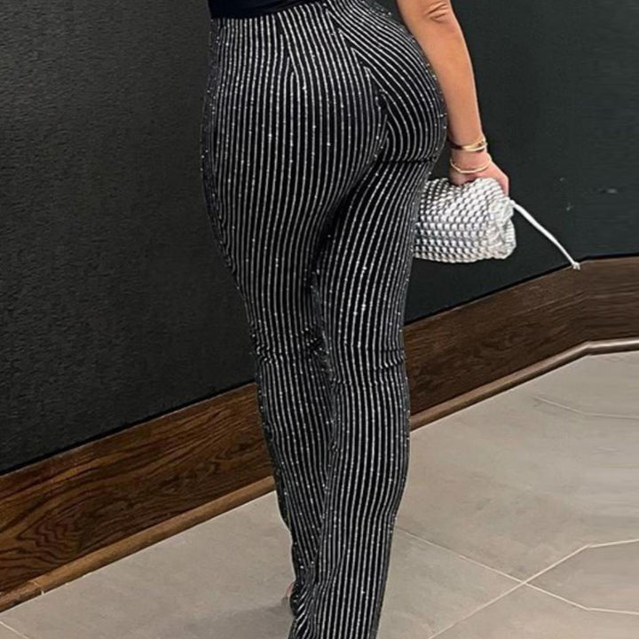 Ladies elegant flared trousers Lune London
