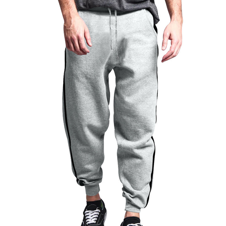 Chic and Stylish Men's Sport Jogging Pants with Side Stripe