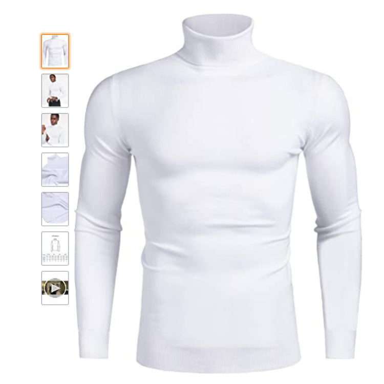 Lune London high-neck pullover for men