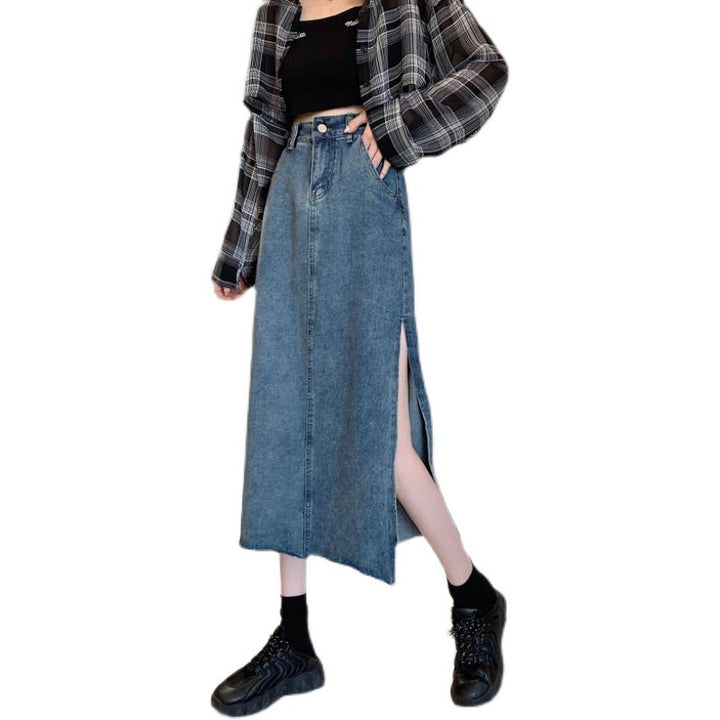 Jupe en denim pour femmes Chic & Stil