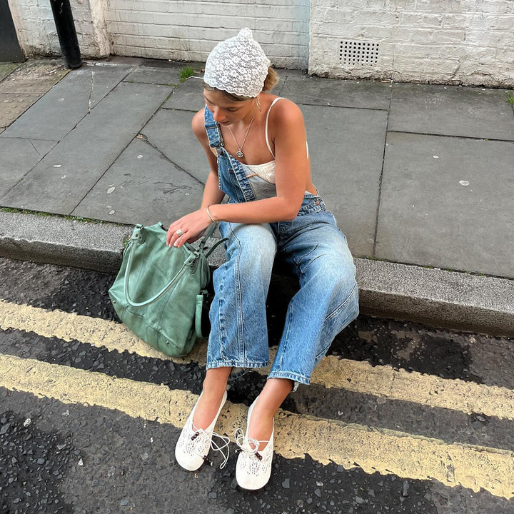Relaxed Fit Casual Denim Overall for Women Lune London
