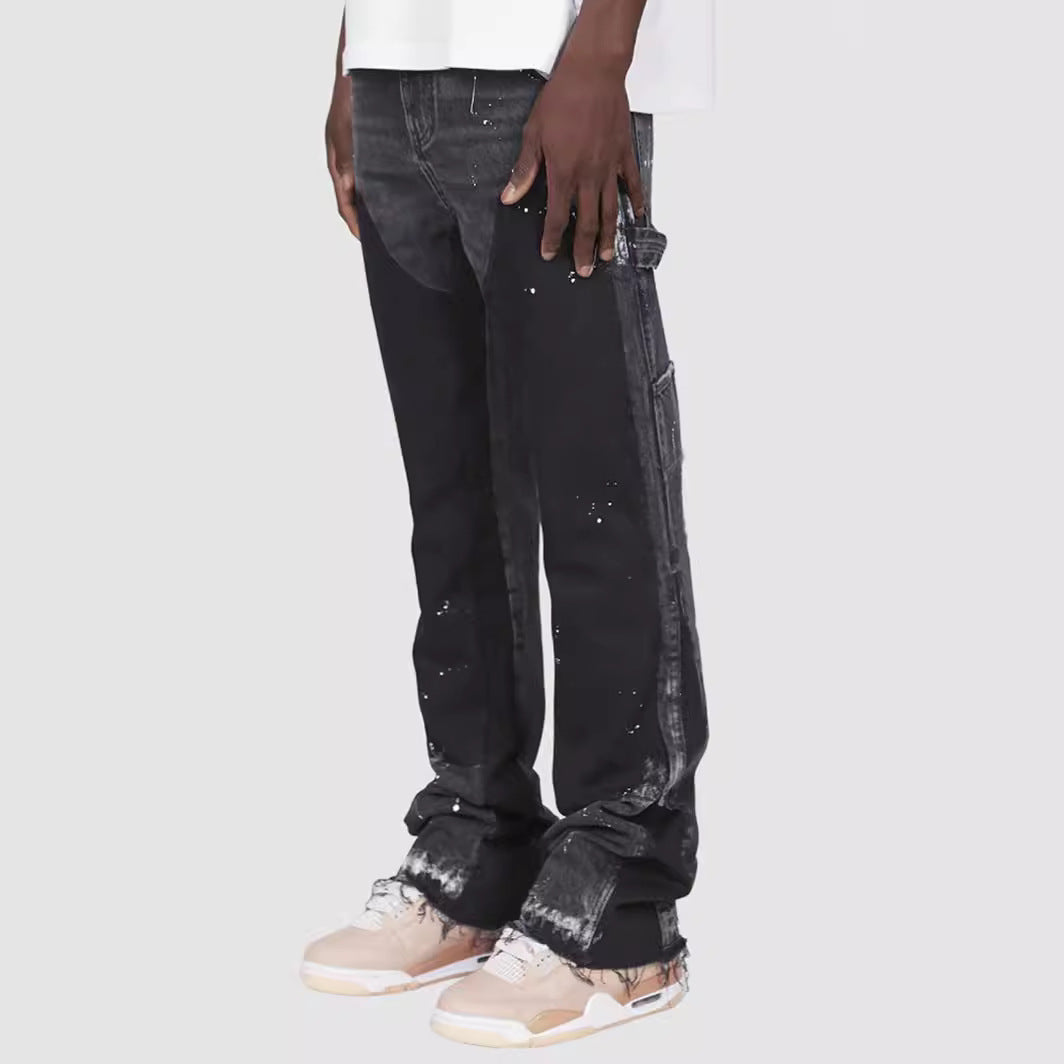 Men's cargo jeans with unique washes and practical pockets Lune London