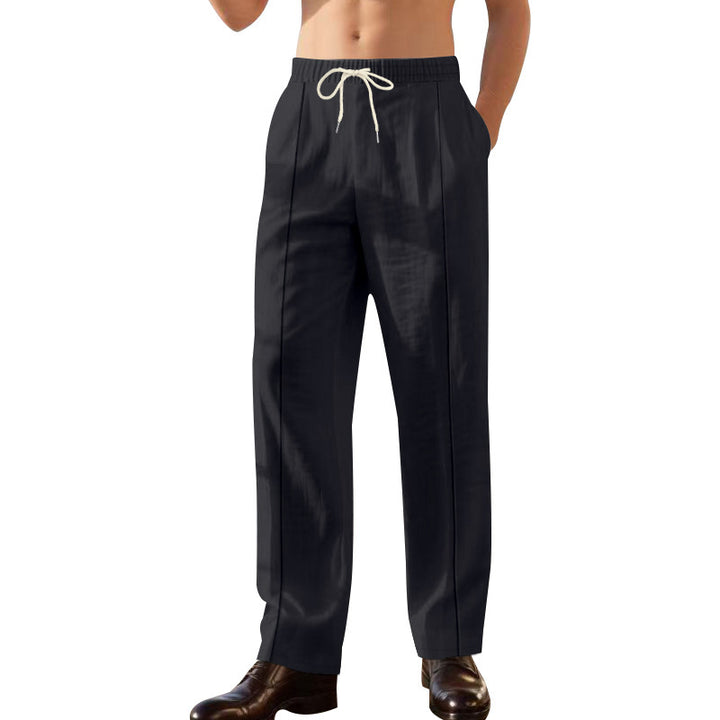 Men's elegant casual pants with adjustable waistband Lune London