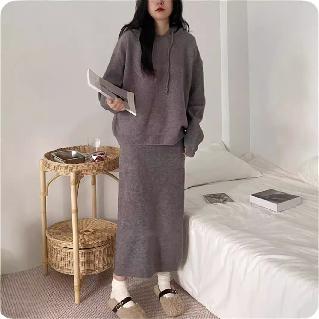 Robe hoodie pour femmes avec une coupe élégante et des poches pratiques Chic & Stil