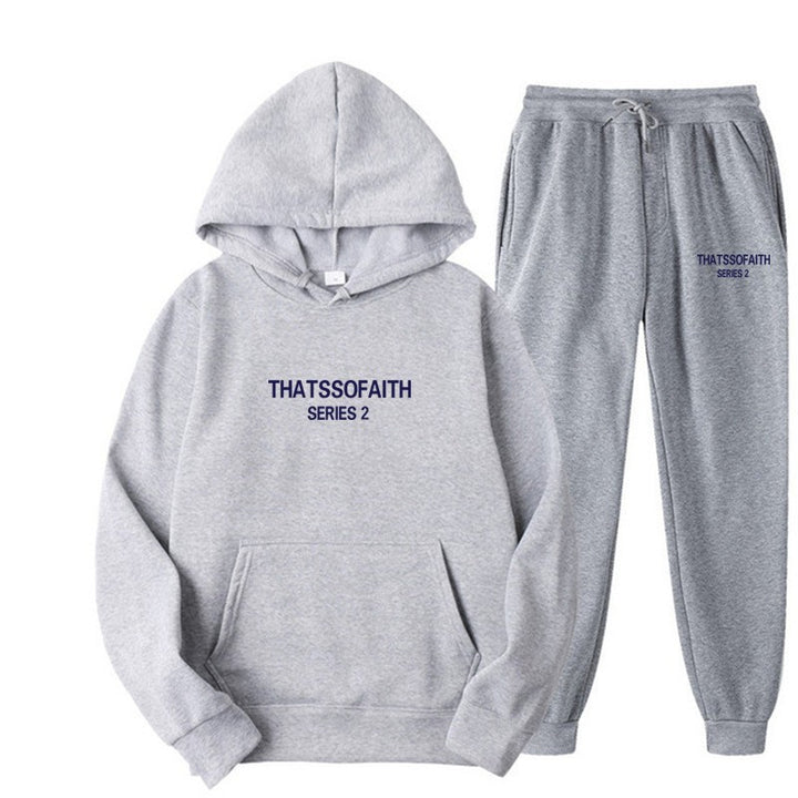 Women's tracksuit with modern hooded sweatshirt and comfortable sweatpants Chic & Stil