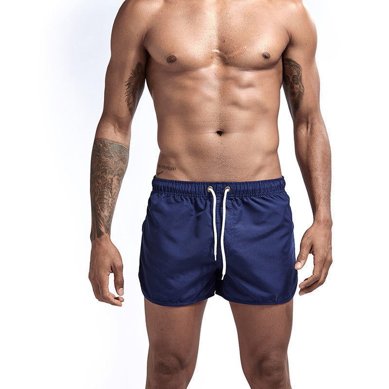Men's swim shorts made of quick-drying material with an elastic waistband Lune London