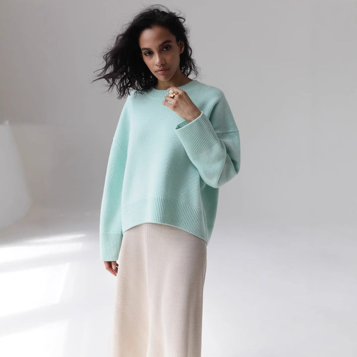 Ladies Casual oversized sweater Lune London