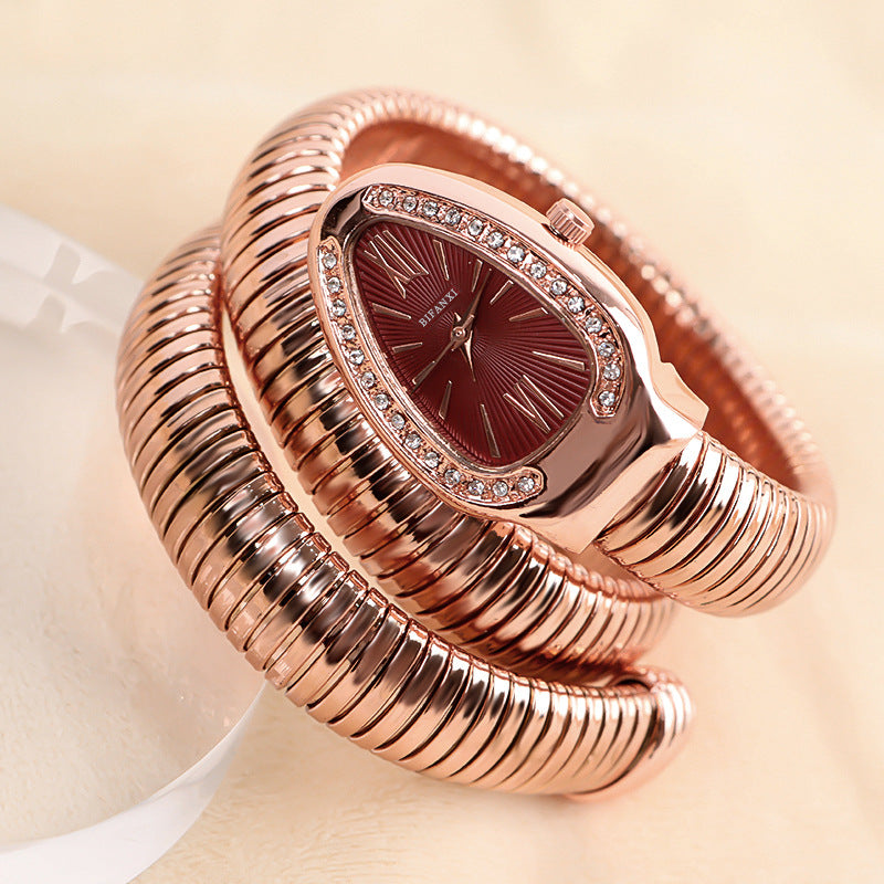 Lune London | Snake Watch with Quartz Movement and Personal Bracelet