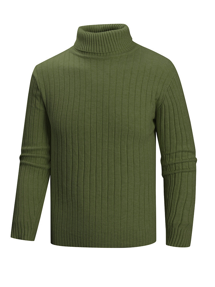 High-quality fine knit turtleneck sweater for men Lune London