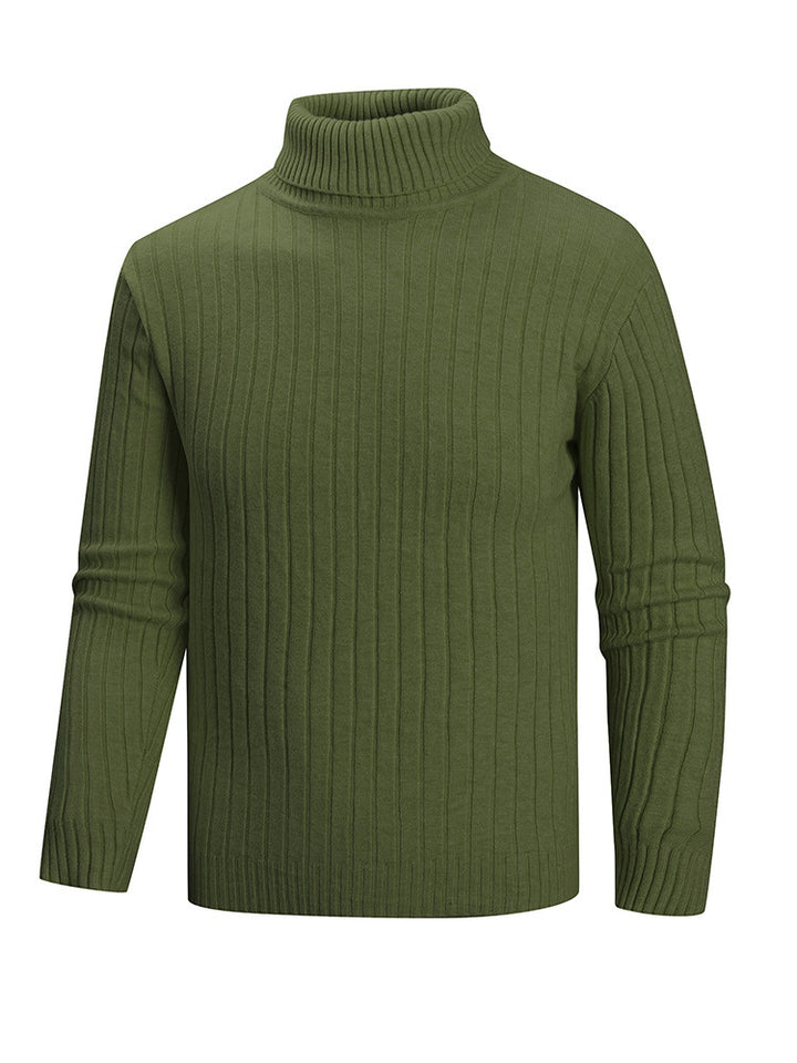 High-quality fine knit turtleneck sweater for men Lune London