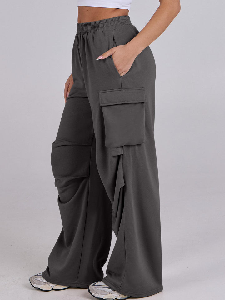 Ladies Comfortable and Casual Cargo Pants Lune London