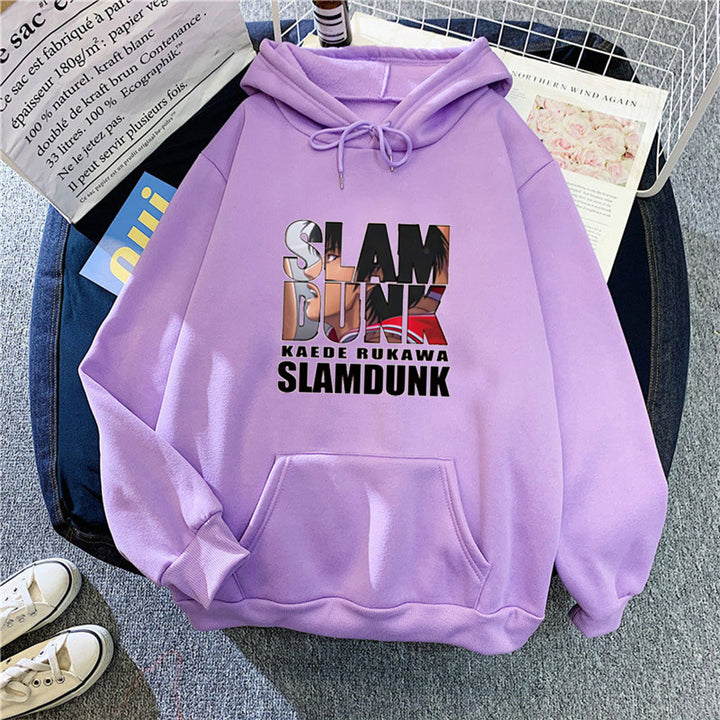 Women's hoodie with creative Slam Dunk motif Chic & Style