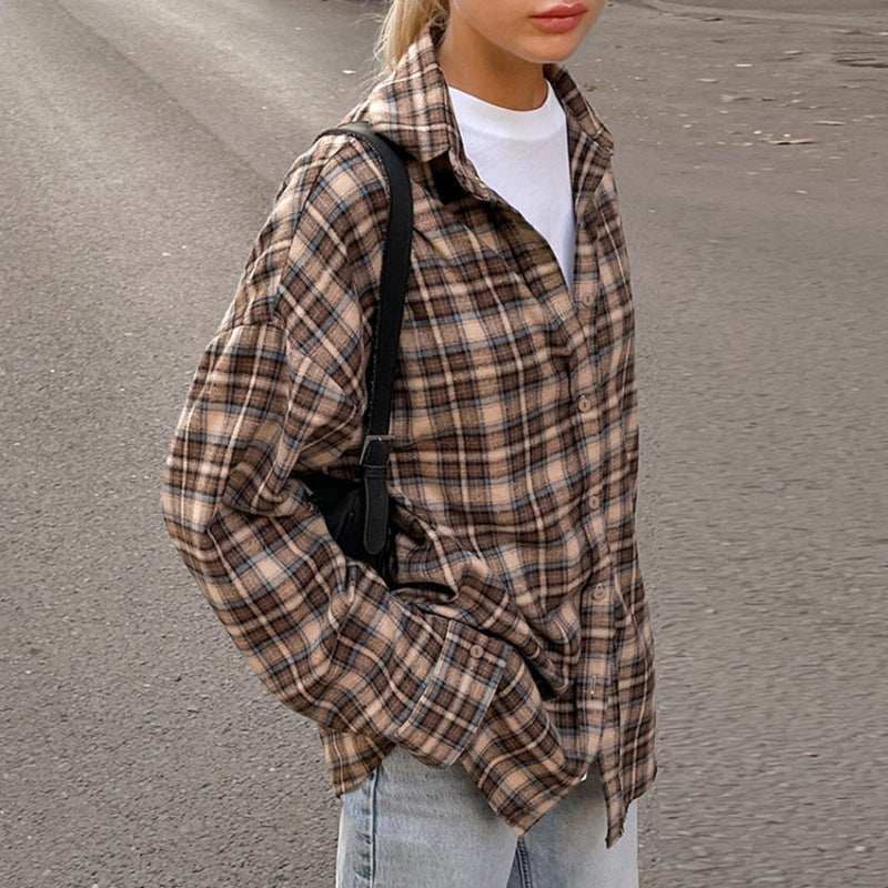Lune London oversized checkered shirt