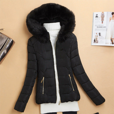 Lune London | Winter Jacket with Faux Fur Collar for Women