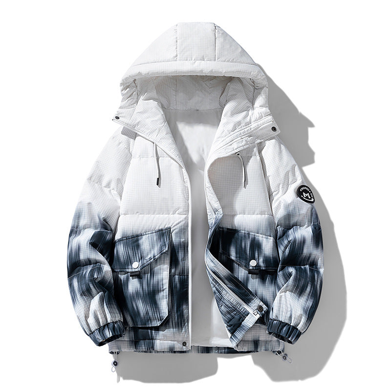 Trend winter jacket for men with practical pockets and hood Lune London