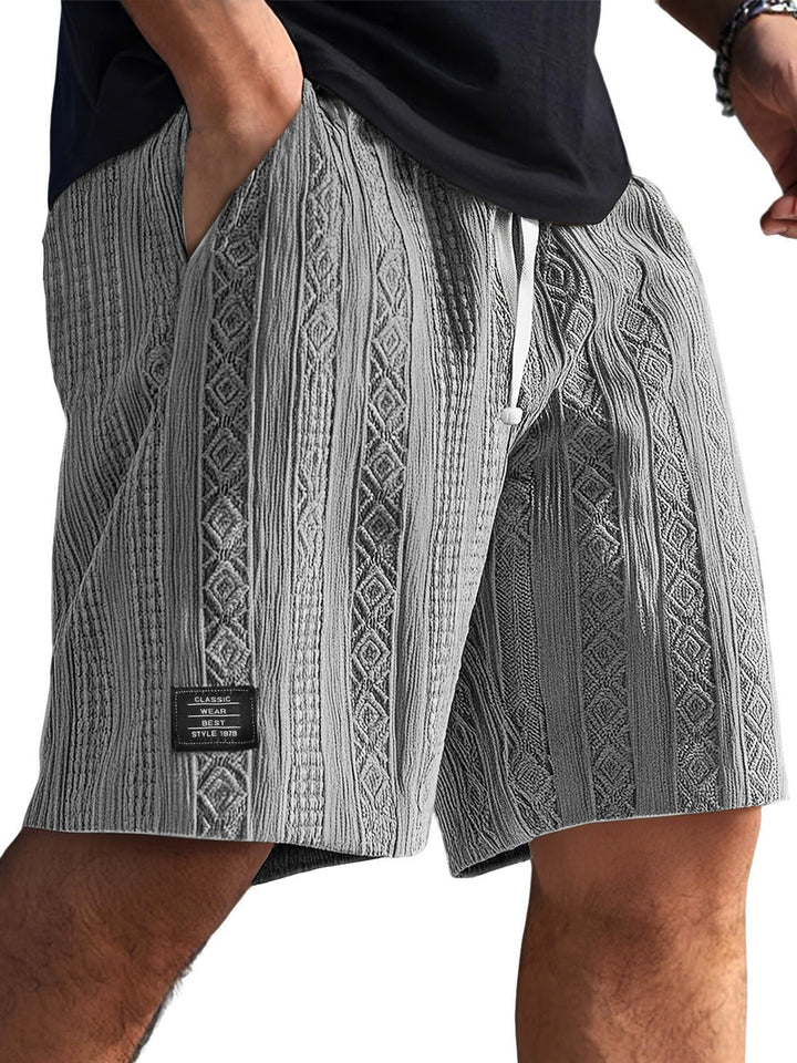 Men's Stylish Leisure Pants in Casual Knit Design Lune London