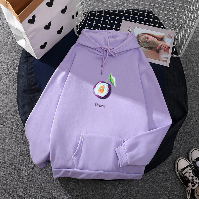 Women's hoodie with fruity watermelon motif Chic & Stil