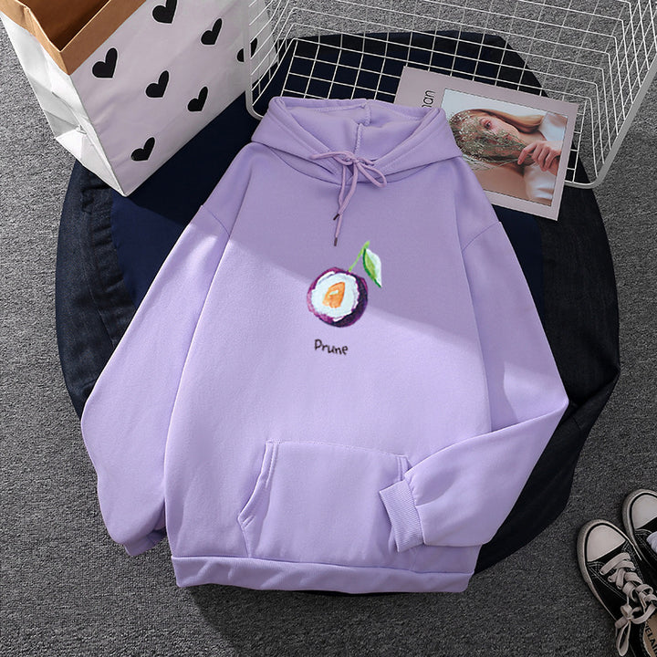 Women's hoodie with fruity watermelon motif Chic & Stil