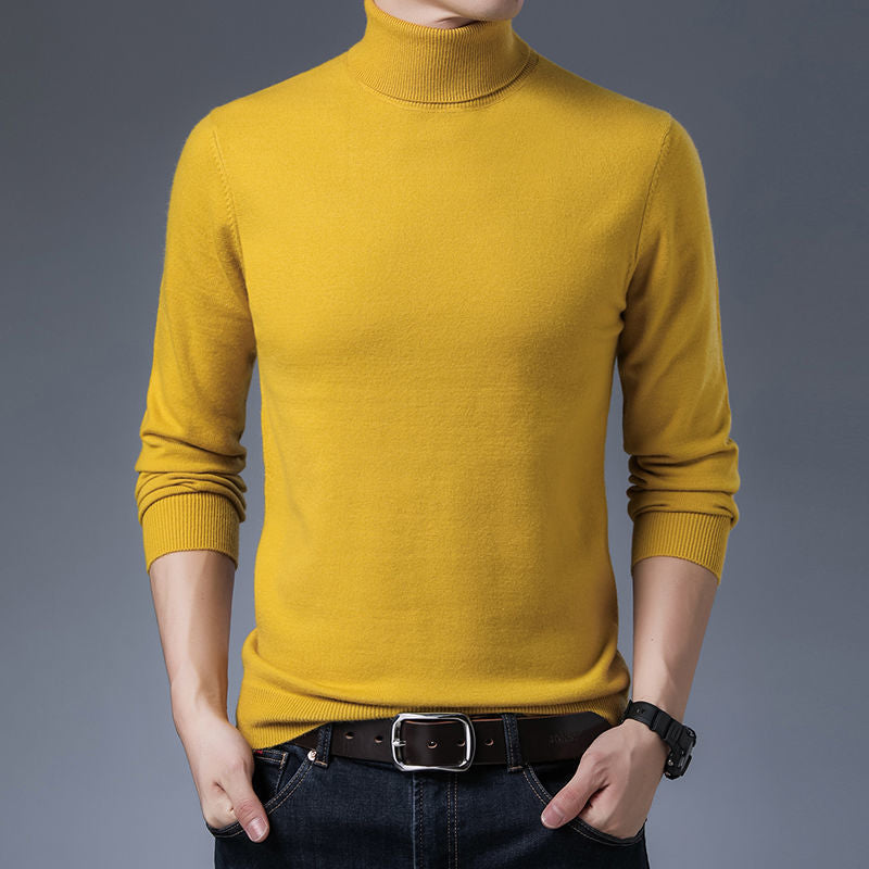 High-quality wool turtleneck sweater for men Lune London