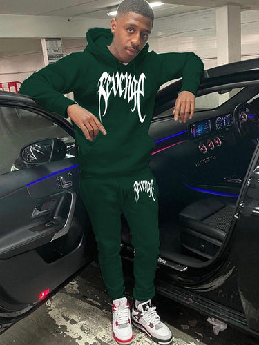 Women's hoodie and jogger pants set with modern print and comfortable fit Lune London