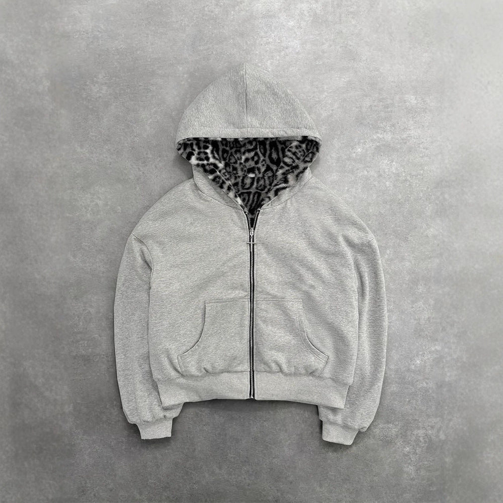 Sweat à capuche pour femmes avec doublure intérieure douce et fermeture éclair de haute qualité Chic & Stil