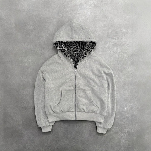 Sweat à capuche pour femmes avec doublure intérieure douce et fermeture éclair de haute qualité Chic & Stil